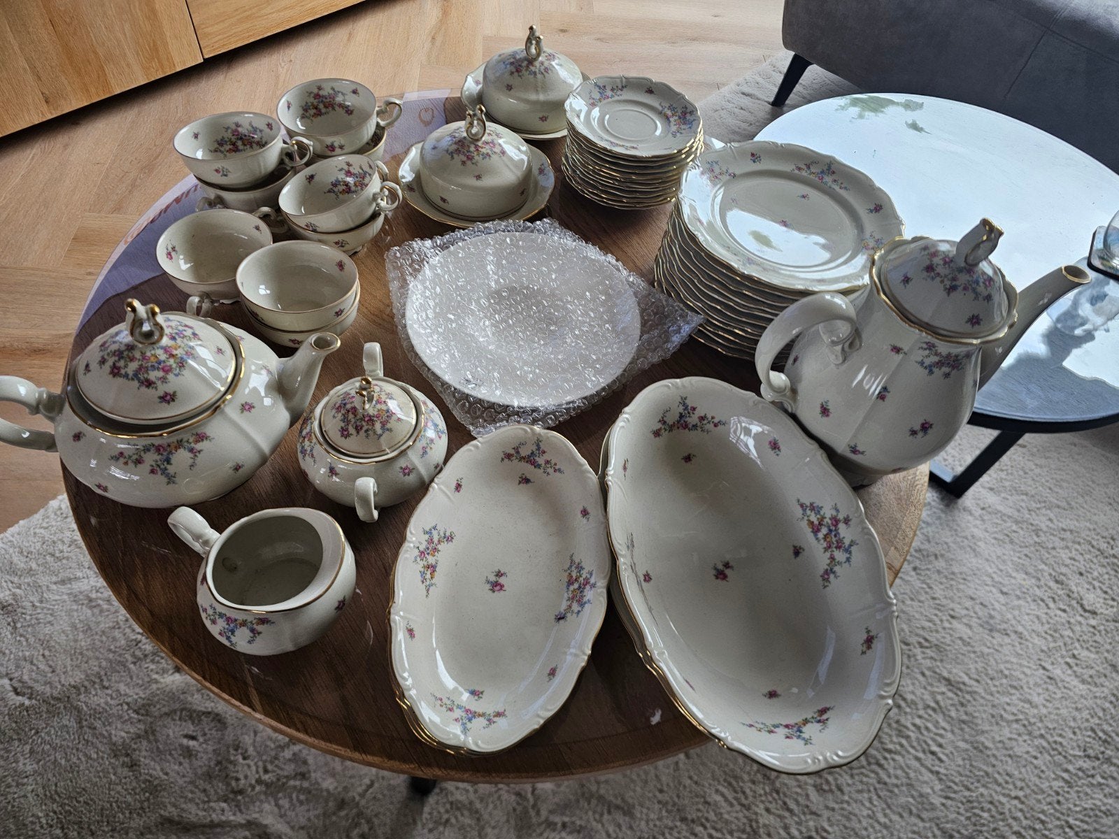 Vintage Bavaria Porzellan theeservies/eetservies, Ophalen