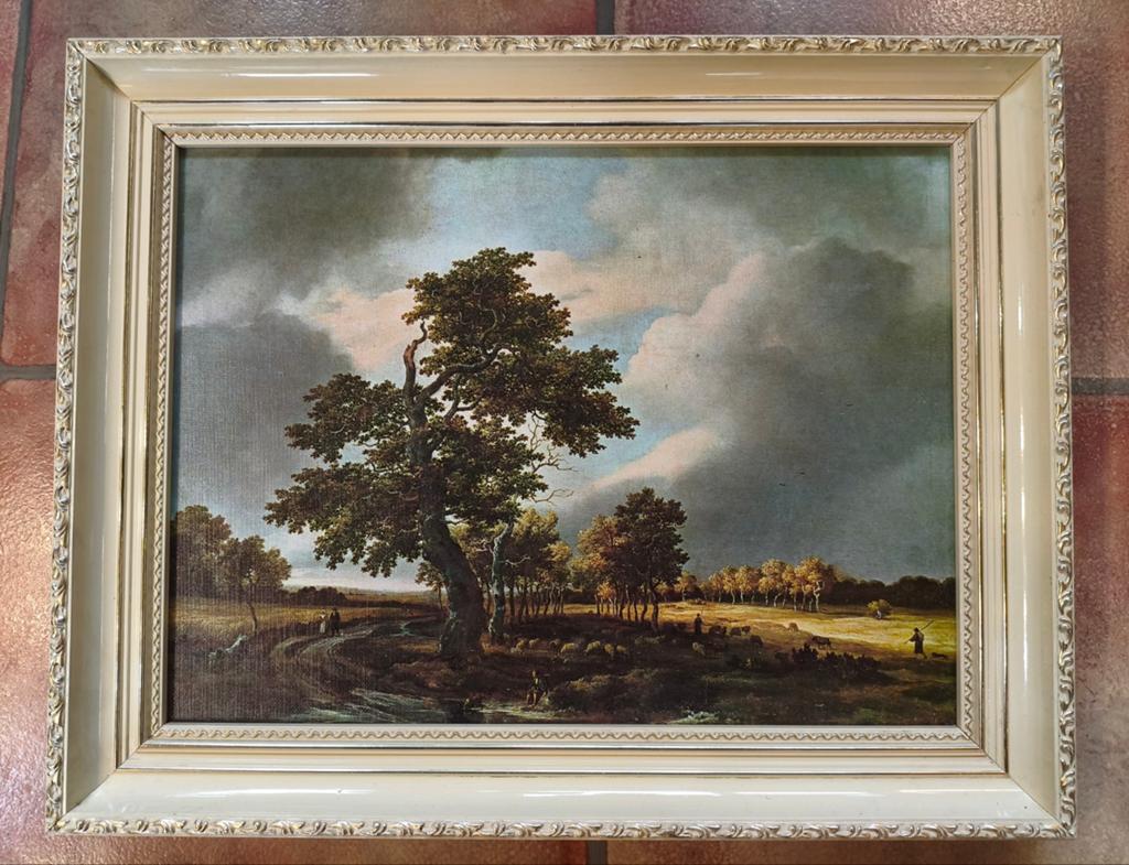 Jacob Isaacksz. van Ruisdael op paneel, Antiek en Kunst, Ophalen of Verzenden