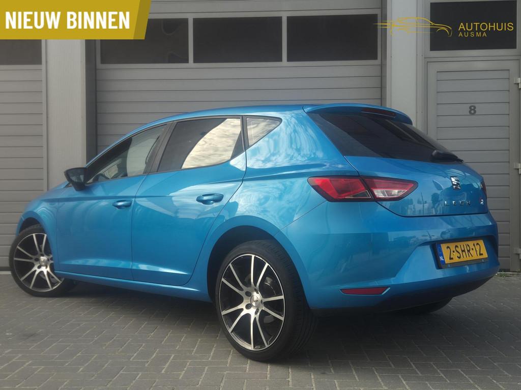 Seat Leon 1.2 TSI Cruise/Airco/Alcantara/FR/Sensoren/, Voorwielaandrijving, Euro 5, Gebruikt, Zwart