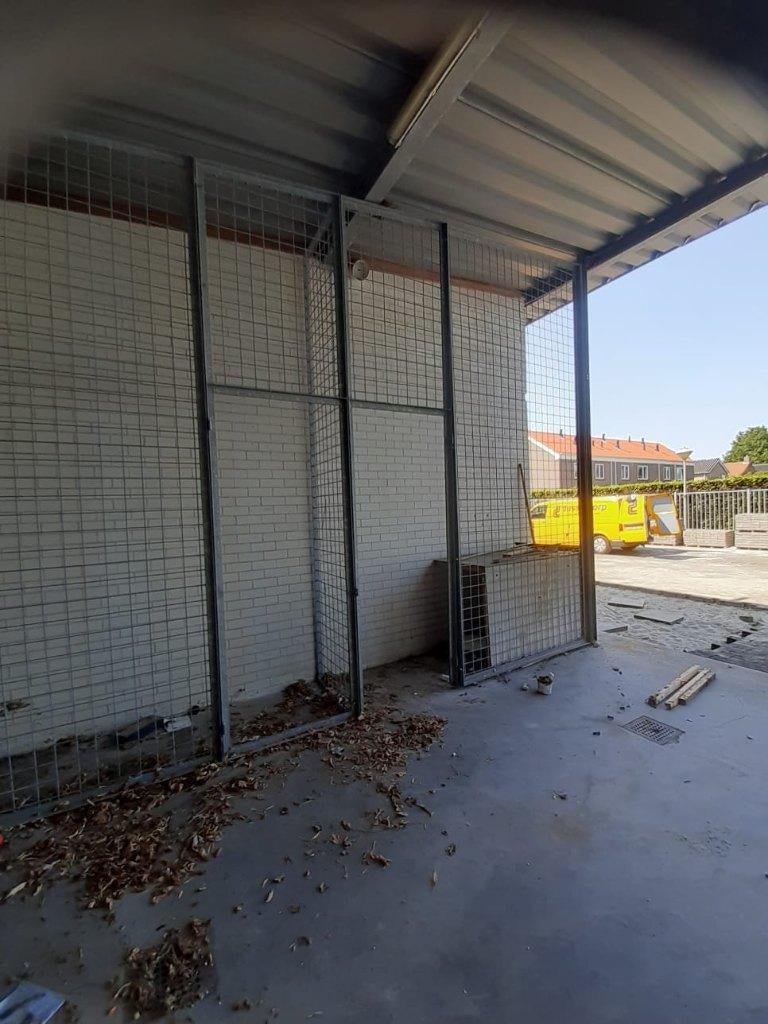 Kennel kooi dierenverblijf hekwerk 6m lang, Ophalen, Hondenkennel, 100 cm of meer, 110 cm of meer