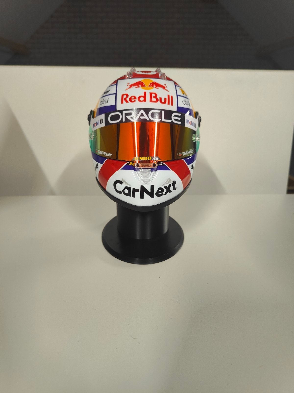 Max verstappen helm 1:2, Verzenden, Zo goed als nieuw, Formule 1