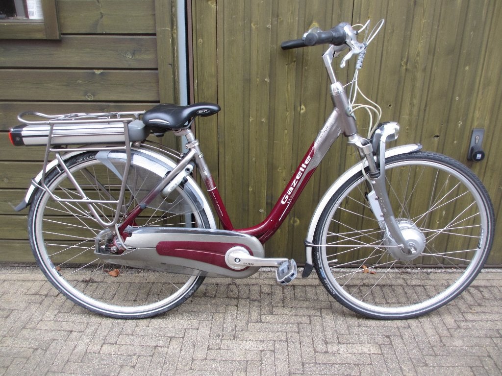 GAZELLE Orange Elektrische Damesfiets Frameh. 46 cm 2904km!, Fietsen en Brommers, Elektrische fietsen, Ophalen, Gebruikt, Minder dan 47 cm