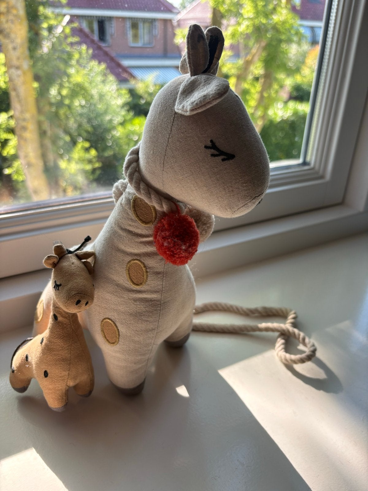 Zara set tas giraf met kleintje, Ophalen of Verzenden, Zo goed als nieuw