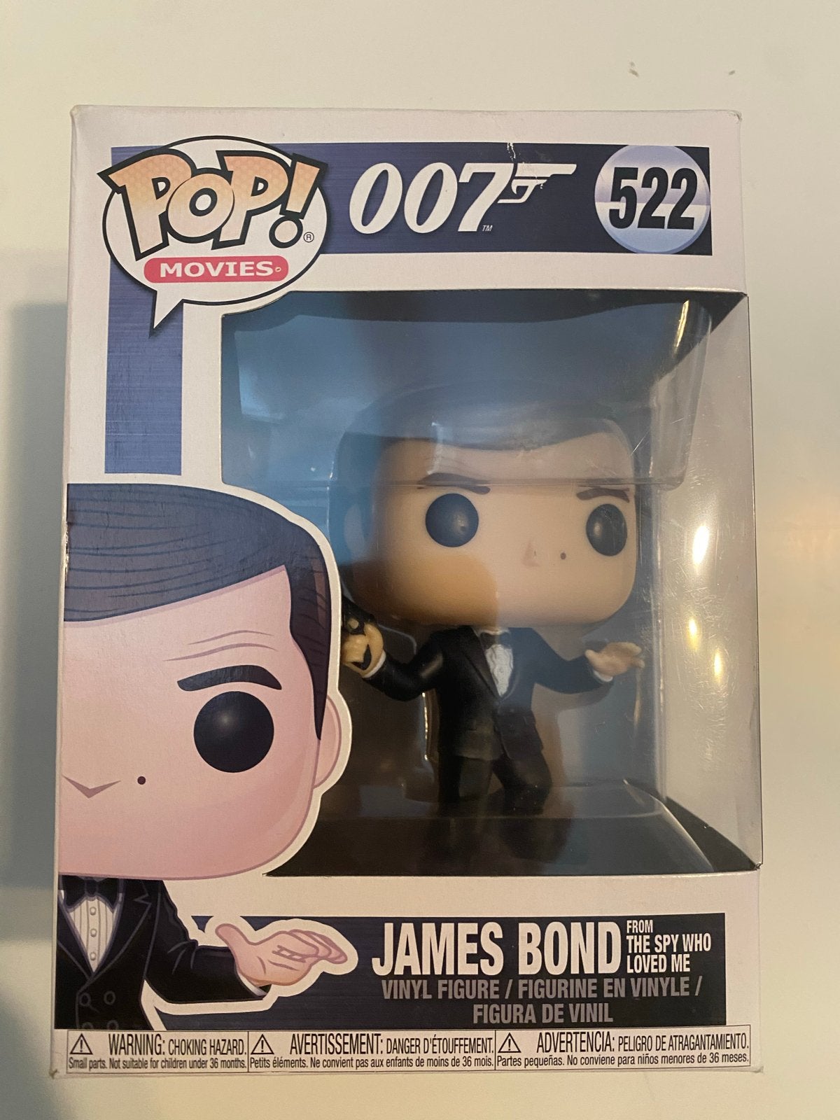 Funko Pop! James Bond 007 #522 The Spy Who Loved Me, Ophalen of Verzenden, Zo goed als nieuw