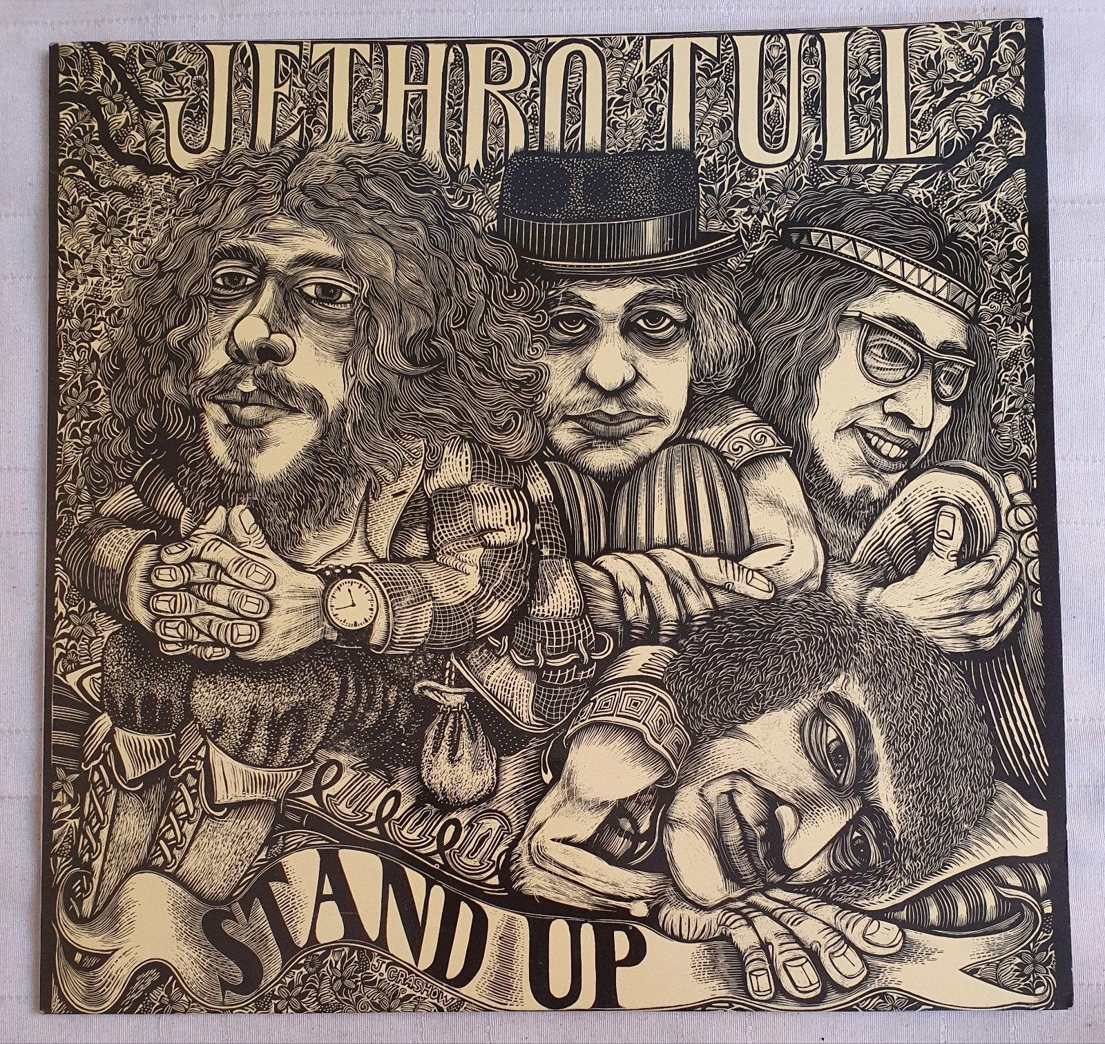LP Jethro Tull - Stand up - 849 303 UY - 1969, LP, Progressive Rock, Verzenden, Zo goed als nieuw