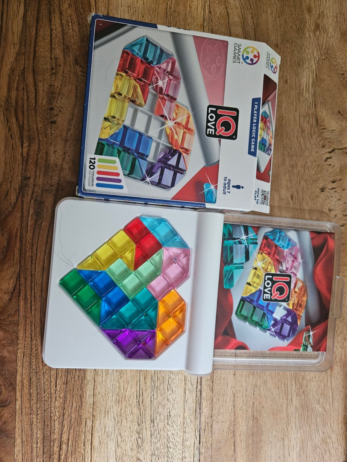 SmartGames IQ Love - Logica Puzzelspel (1 speler), Een of twee spelers, Ophalen of Verzenden, Zo goed als nieuw, SmartGames