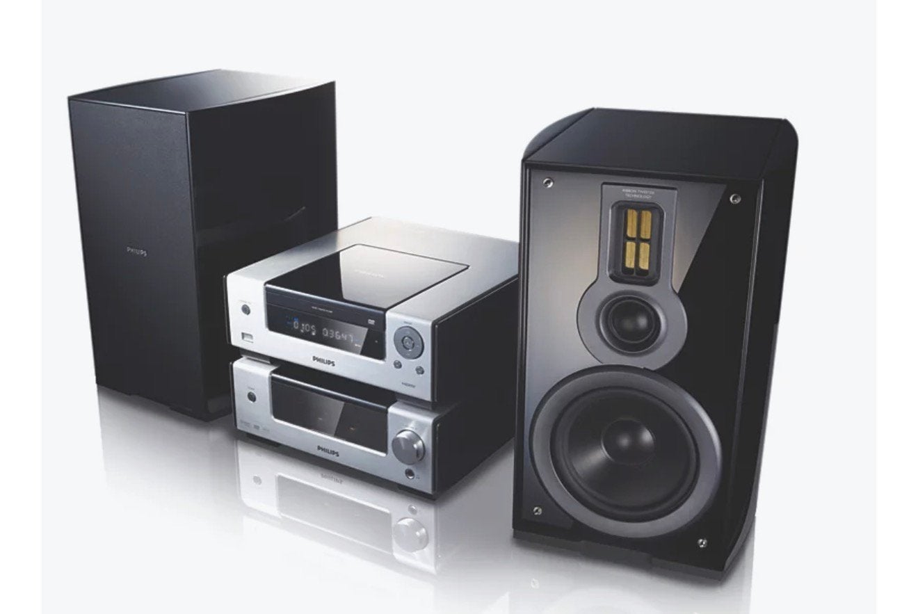 Philips Midiset MCD909 met buizenvoorversterker, Ophalen, Philips, Zo goed als nieuw, Microset