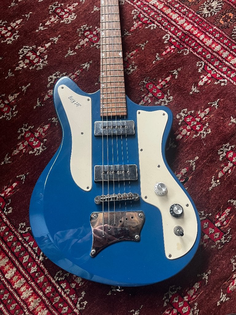 Ibanez JTK3 Jet King Bluestone Electric Guitar, Ophalen, Zo goed als nieuw, Solid body, Ibanez