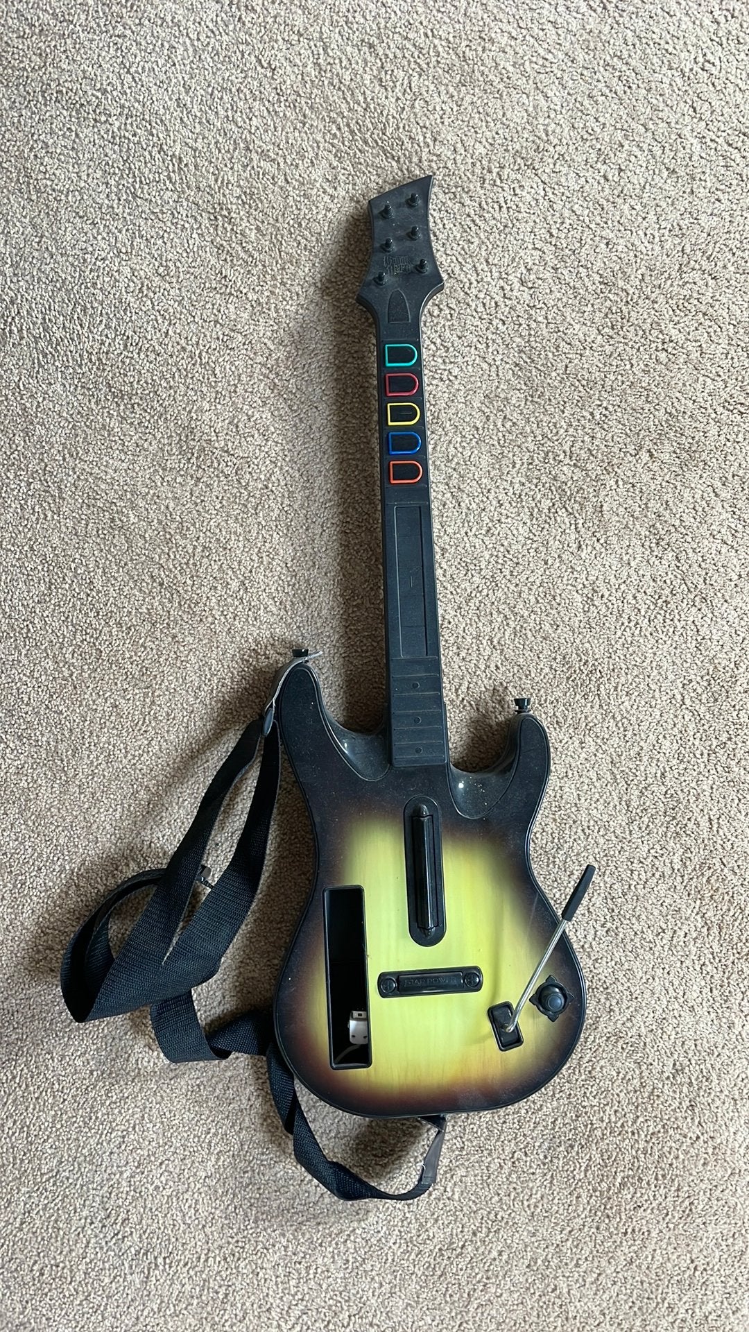 Guitar Hero Wii, Ophalen of Verzenden, Gebruikt, Wii, Gitaar, Drumstel of Dj-set