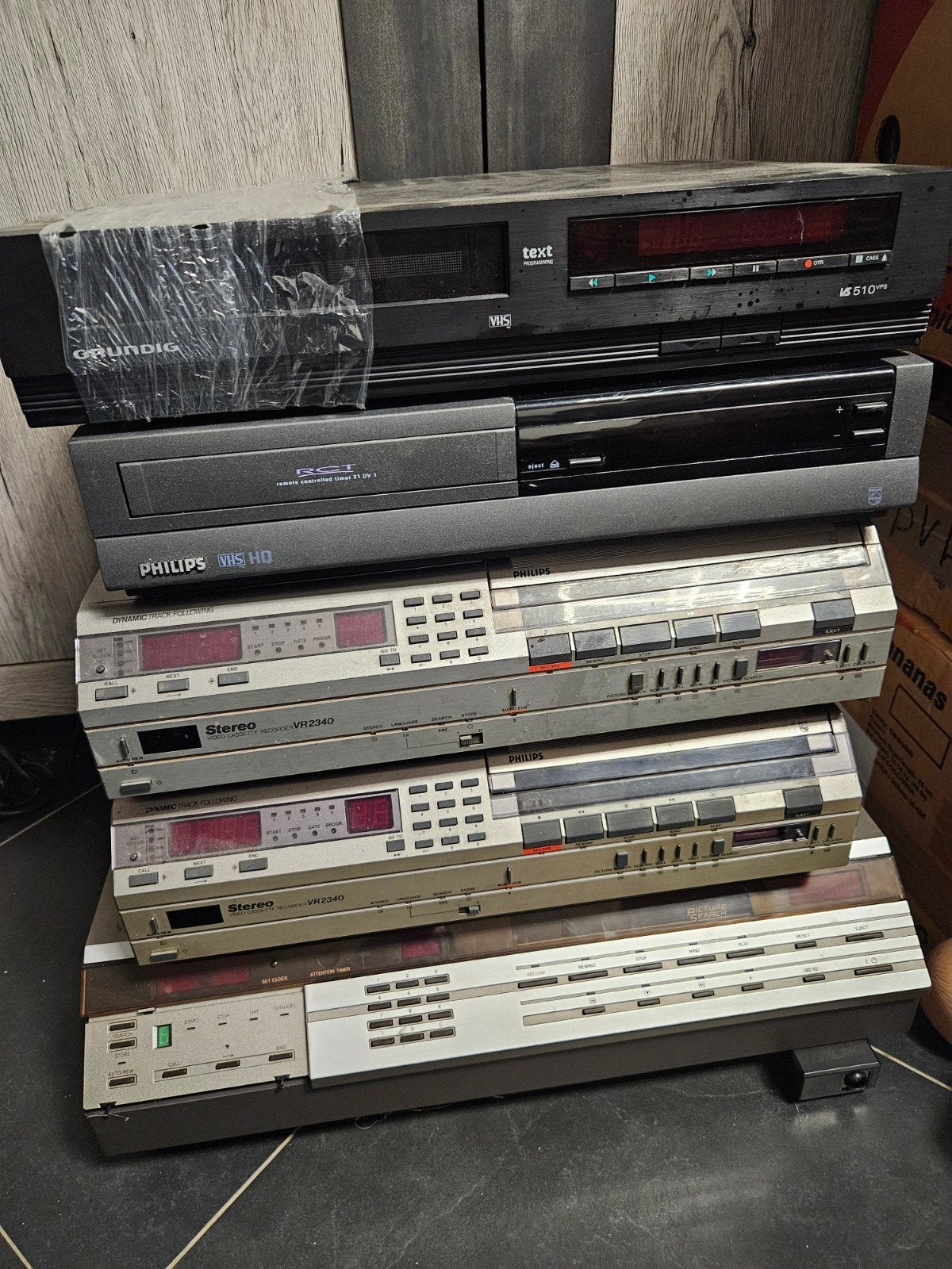 5 Videorecorders (niet getest), Ophalen, Gebruikt, VHS-speler of -recorder