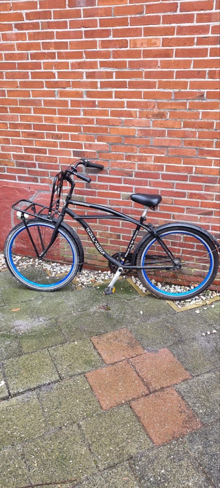 Hollandia transportfiets met voordrager, Ophalen, Gebruikt, Terugtraprem, Overige merken