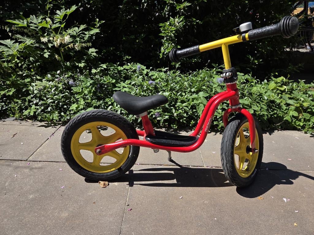 Puky loopfiets rood/geel, Ophalen, Gebruikt, Minder dan 16 inch, Puky