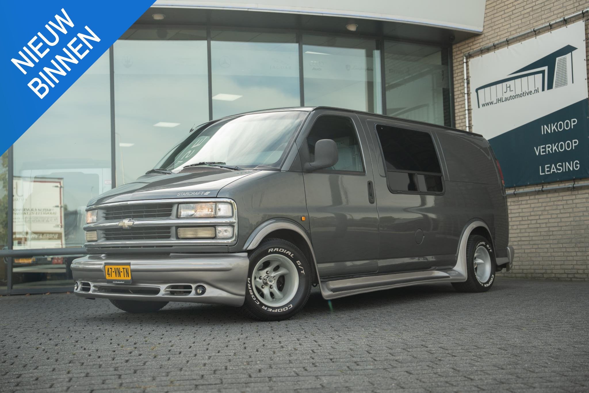 Chevrolet USA Chevy Van V8*ORIGNL*NAP*ROESTVRIJ*3500KG-TR*LP, Automaat, Gebruikt, 8 cilinders, Chevrolet