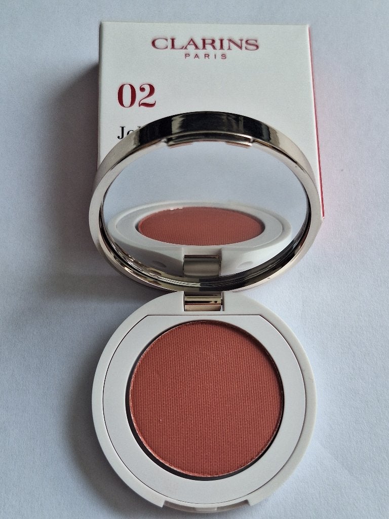 Clarins mini joli blush rouge 02 cheeky pink, Wangen, Nieuw, Ophalen of Verzenden, Make-up