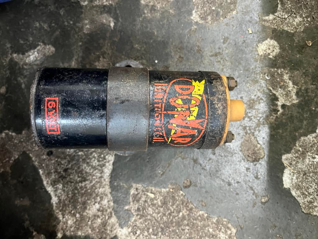 Oldtimer bobine 6 volt, Ophalen