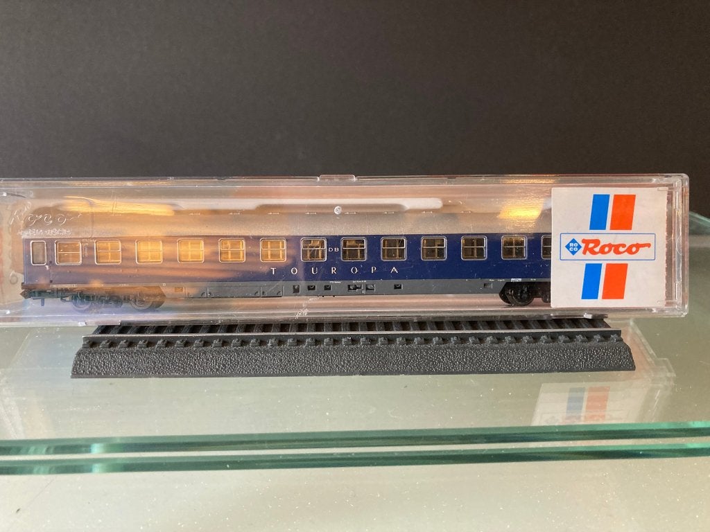 Roco 24310 Liegewagen, Bc4ümg-53, 4-achsig, ´TOUROPA´, Gelijkstroom, Wagon, Ophalen of Verzenden, Zo goed als nieuw