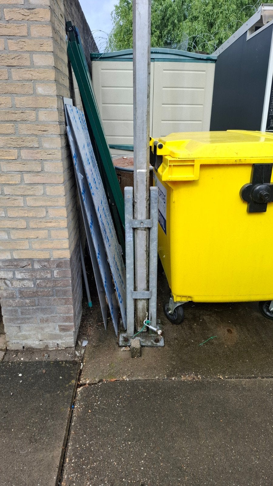 slagboom, Ophalen, Gebruikt, IJzer, 200 cm of meer