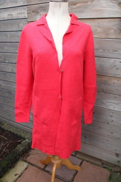 Vest rood Purdey mt Xl Drukknoop Vaste prijs, Kleding | Dames, Truien en Vesten, Maat 46/48 (XL) of groter, Ophalen of Verzenden