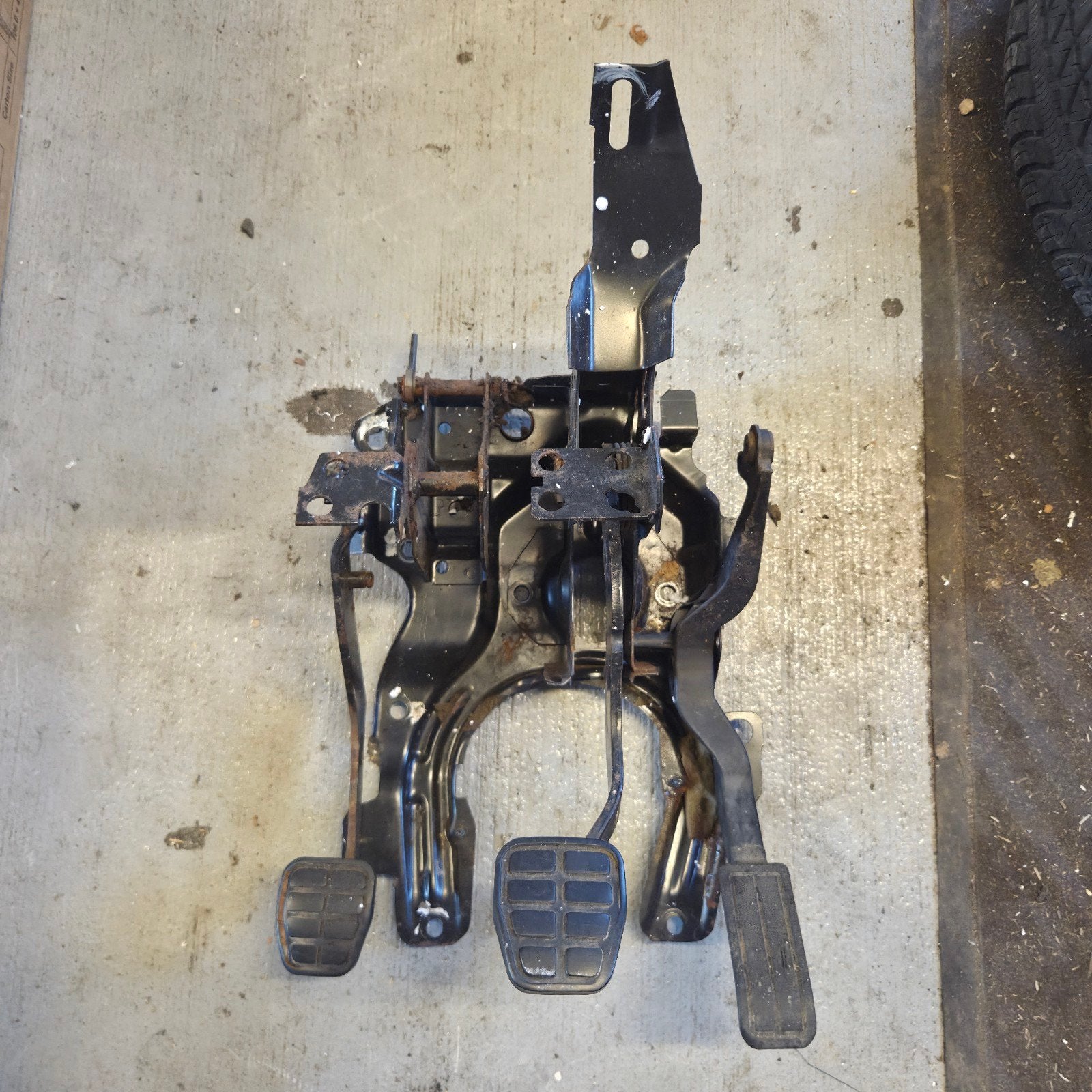Golf mk2 pedalenbox voor hydraulische koppeling, Auto-onderdelen, Ophalen of Verzenden, Gebruikt