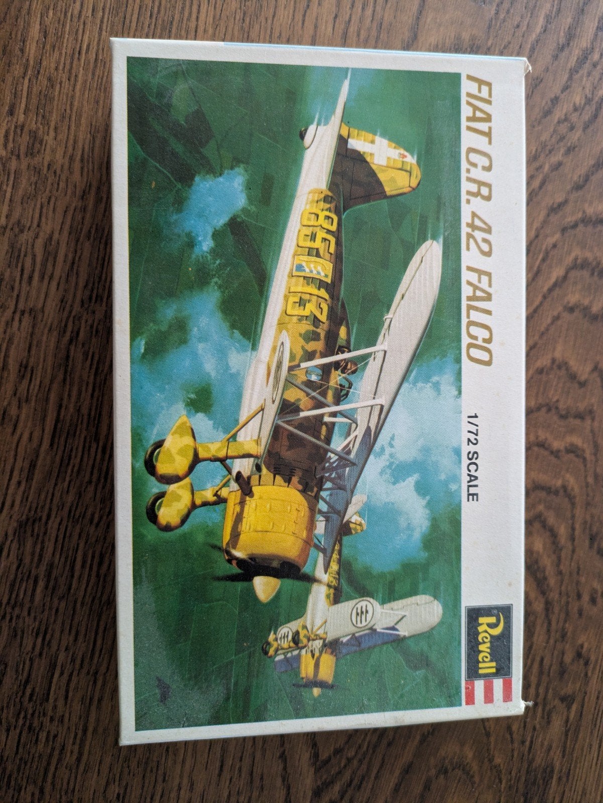 Vintage Revell Fiat C.R.42 Falco 1/72 schaal modelvliegtuig, 1:72 tot 1:144, Revell, Nieuw, Ophalen of Verzenden