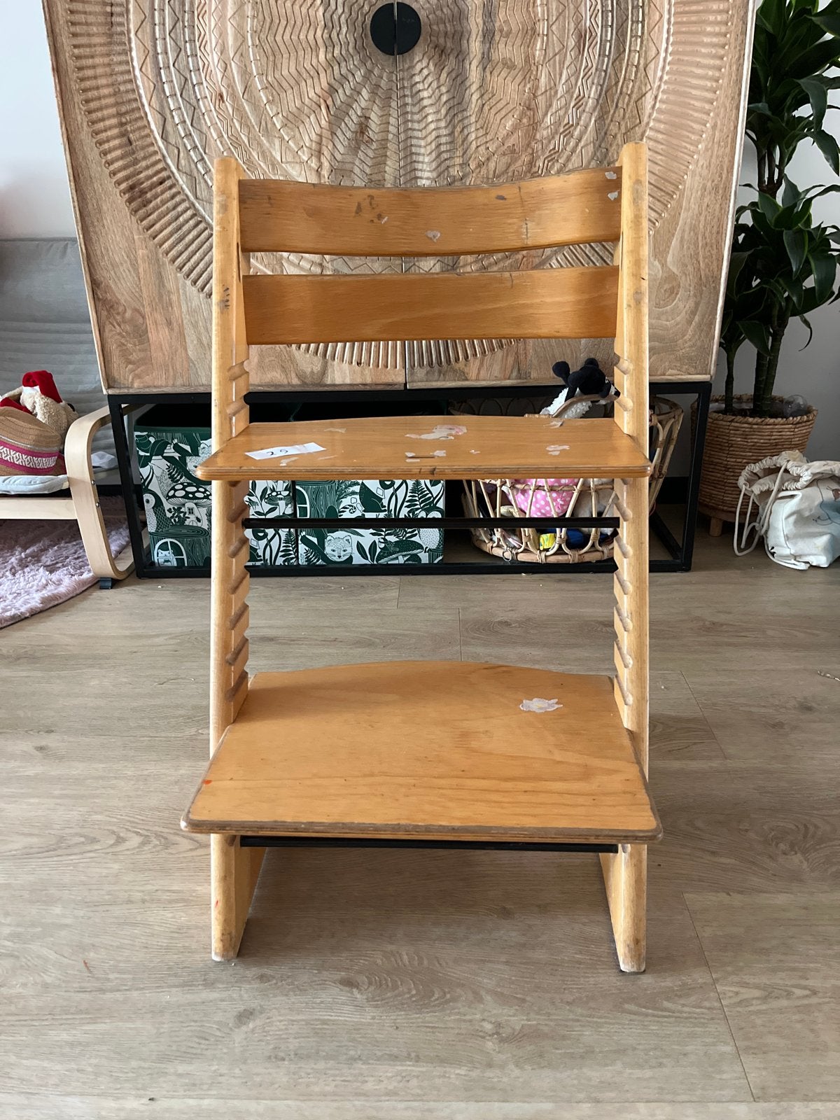 Trip Trap stoel ikea, Ophalen, Gebruikt, Meegroeistoel, Aanschuifbaar
