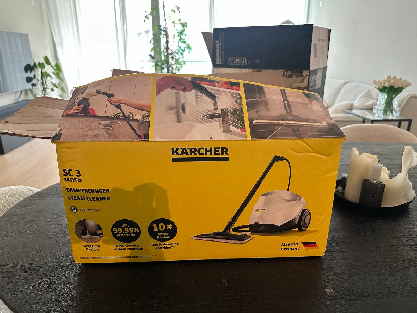 Kärcher SC 3 EasyFix Stoomreiniger - Zo goed als nieuw, Ophalen, Zo goed als nieuw, Overige typen