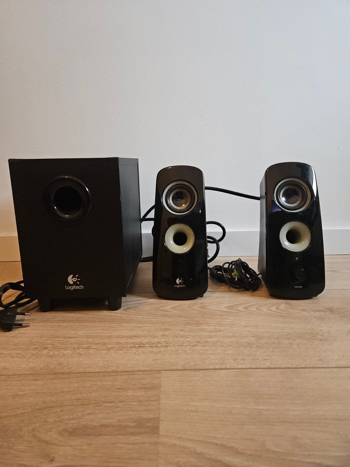 Logitech Z323 2.1 Luidsprekerset met Subwoofer, Ophalen of Verzenden, Gebruikt, Audiokanaal 2.1, Logitech