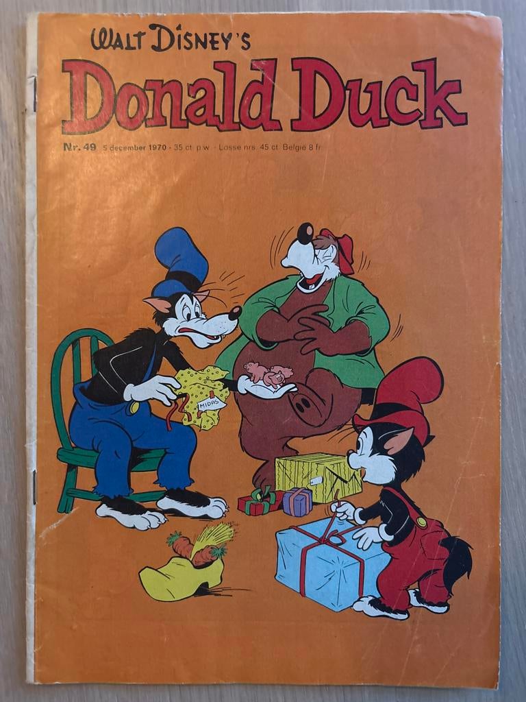 Donald Duck Nr. 49 - 5 december 1970, Boeken, Stripboeken, Zo goed als nieuw, Eén stripboek, Ophalen of Verzenden