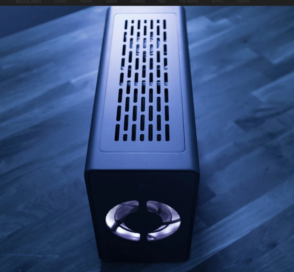 MJOLNIR Stealth Mini-ITX Case from Thorzone (new), Ophalen of Verzenden, Nieuw
