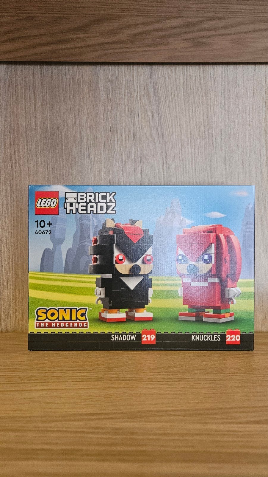 LEGO BrickHeadz Sonic the Hedgehog Shadow & Knuckles 40672, BrickHeadz, Lego, Ophalen of Verzenden, Privacy.officer@lego.com
