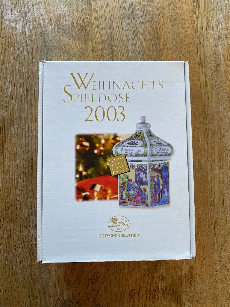 Weihnachtsspieldose 2003, z.g.a.n., Diversen, Ophalen of Verzenden, Zo goed als nieuw