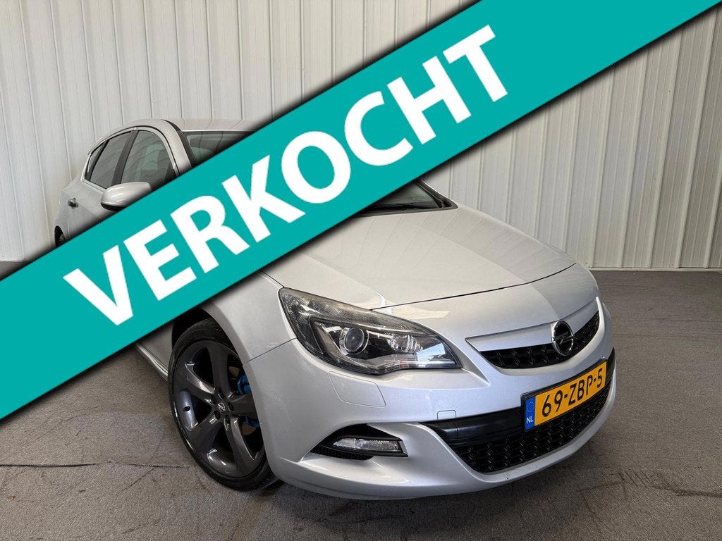 Opel Astra 1.4 Turbo GT | Nieuw APK | Topstaat, Auto's, Voorwielaandrijving, Euro 5, Stof, Gebruikt