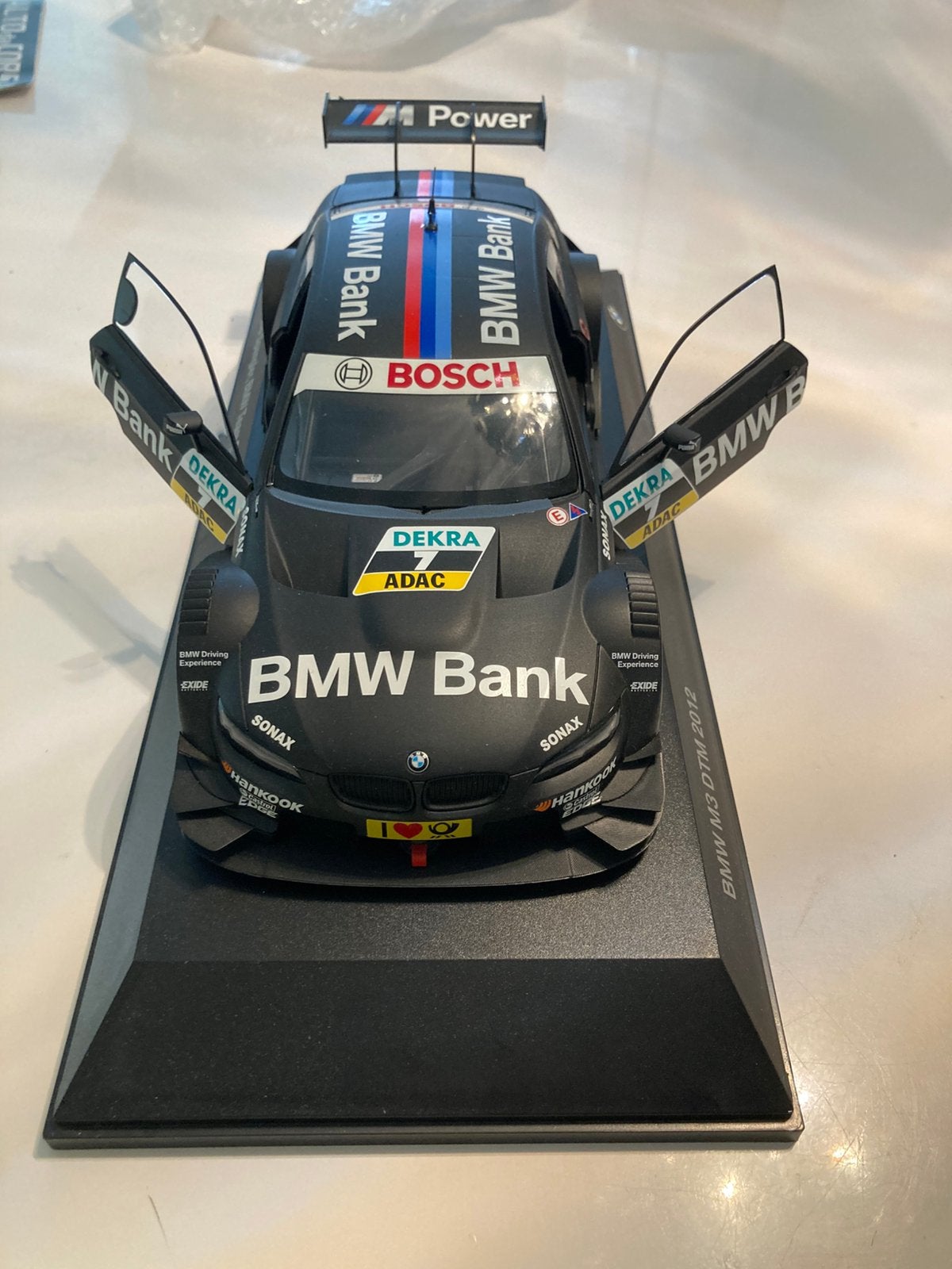Minichamps1:18 bmw m3 dtm 2012, Ophalen of Verzenden, Nieuw, Auto, MiniChamps