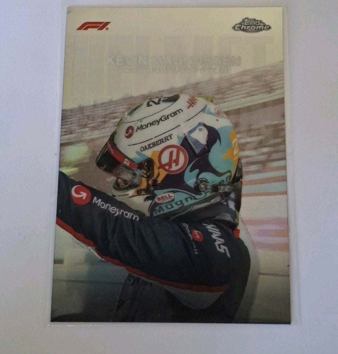 Topps Chrome Kevin Magnussen F1 Kaart, Ophalen of Verzenden, Zo goed als nieuw, Formule 1