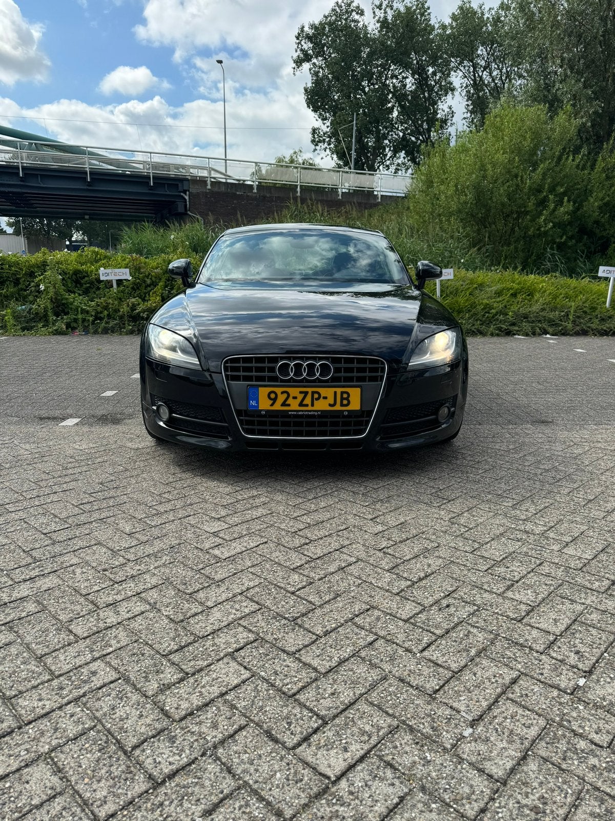 Audi TT 2.0 Tfsi Coupe 147KW 2007 Zwart, Auto's, TT, Zwart, 4 cilinders, 1984 cc