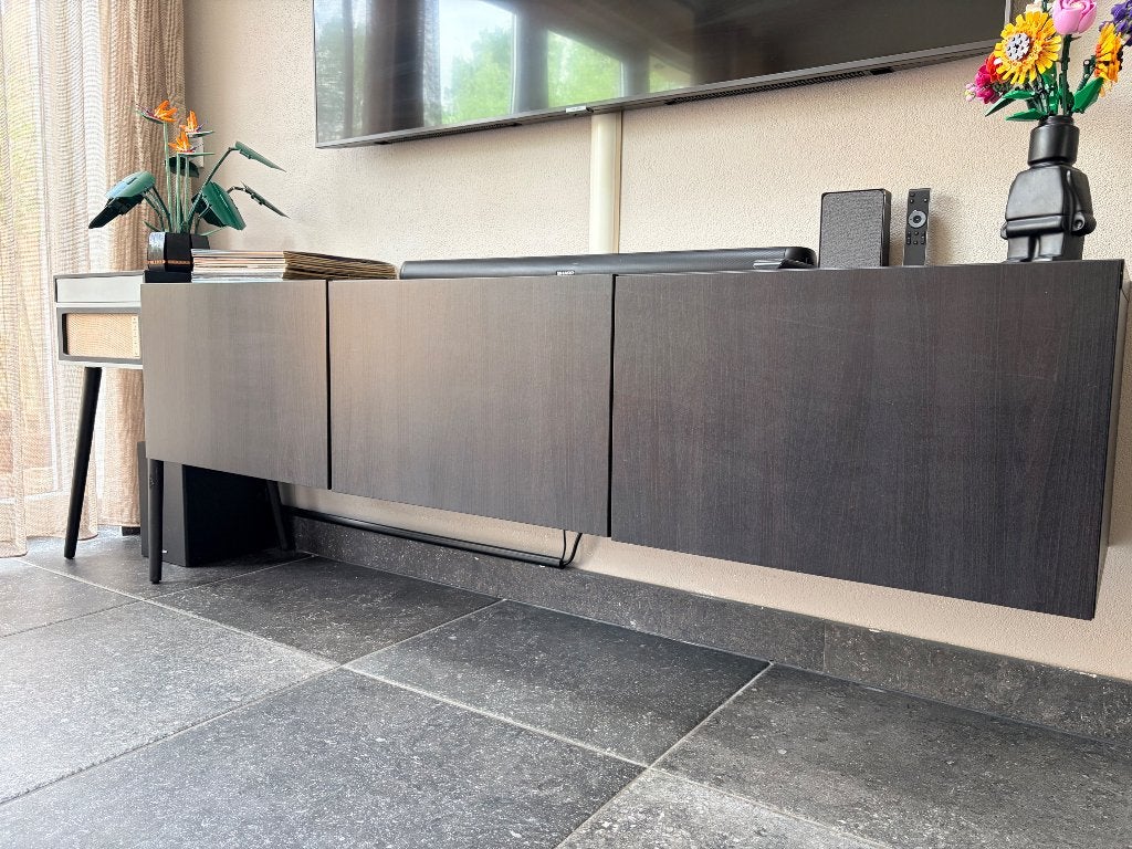 Tv meubel, Ophalen, 150 tot 200 cm, Zo goed als nieuw, Minder dan 100 cm