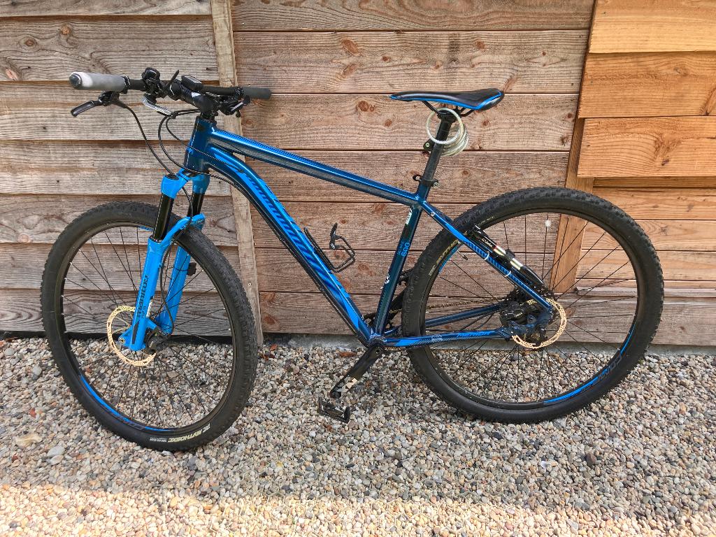 Merida Big nine 600 blue mountainbike, Fietsen en Brommers, Fietsen | Mountainbikes en ATB, Ophalen, Hardtail, Heren, Merida