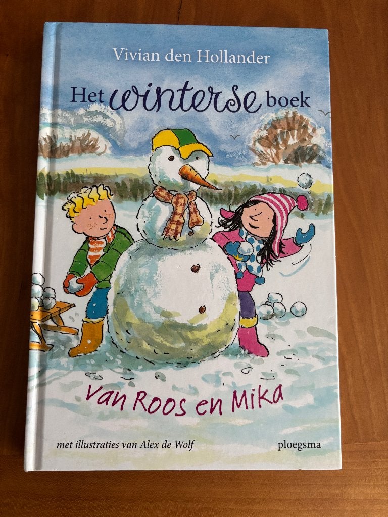 Het winterse boek  van Roos Mika Herfst winter ( Hollander ), Boeken, Ophalen, Fictie algemeen, Jongen of Meisje, Vivian den Hollander