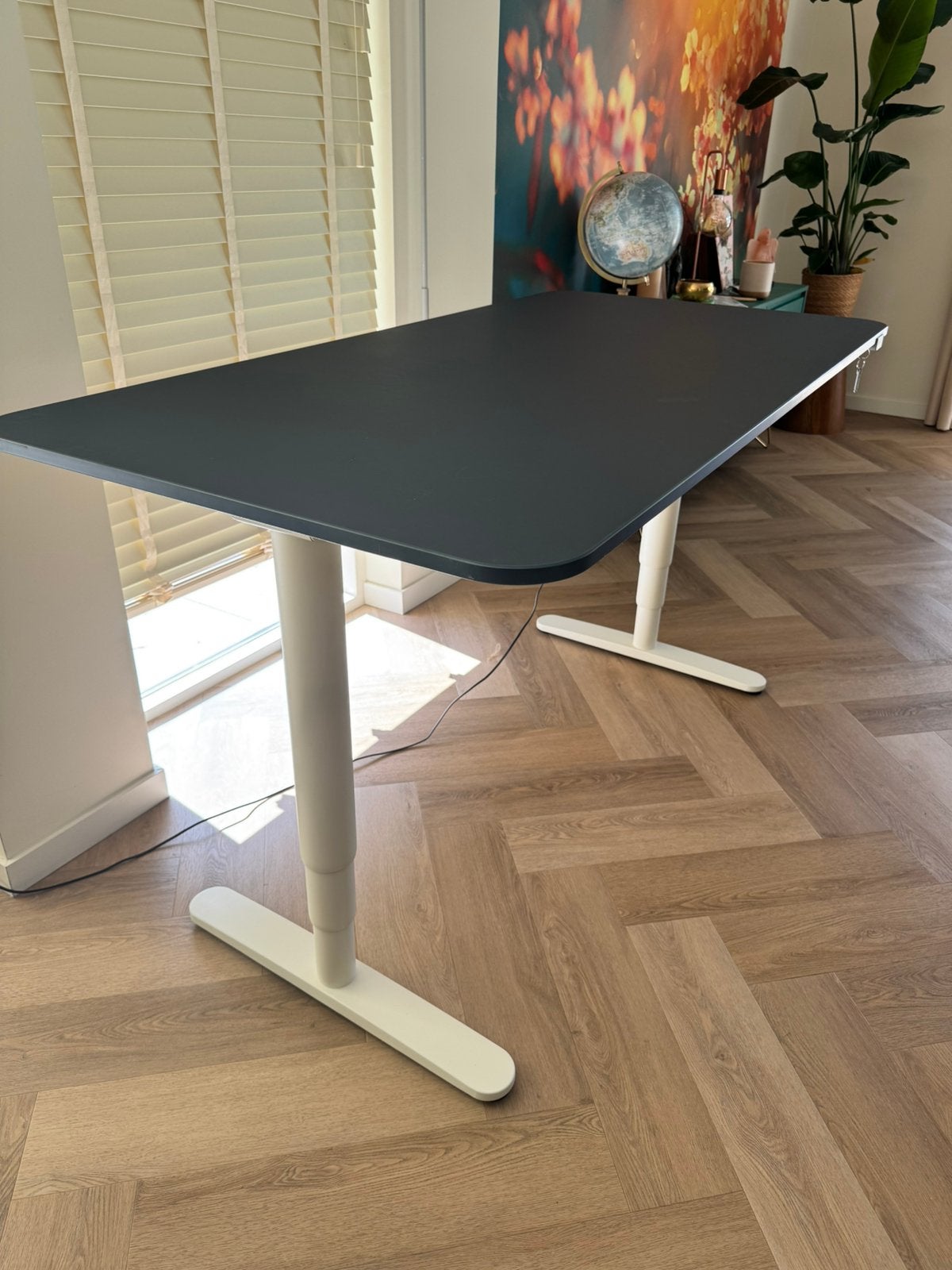Ikea Bekant electrisch zit/ stabureau, Ophalen, IKEA, Stabureau, 80 cm