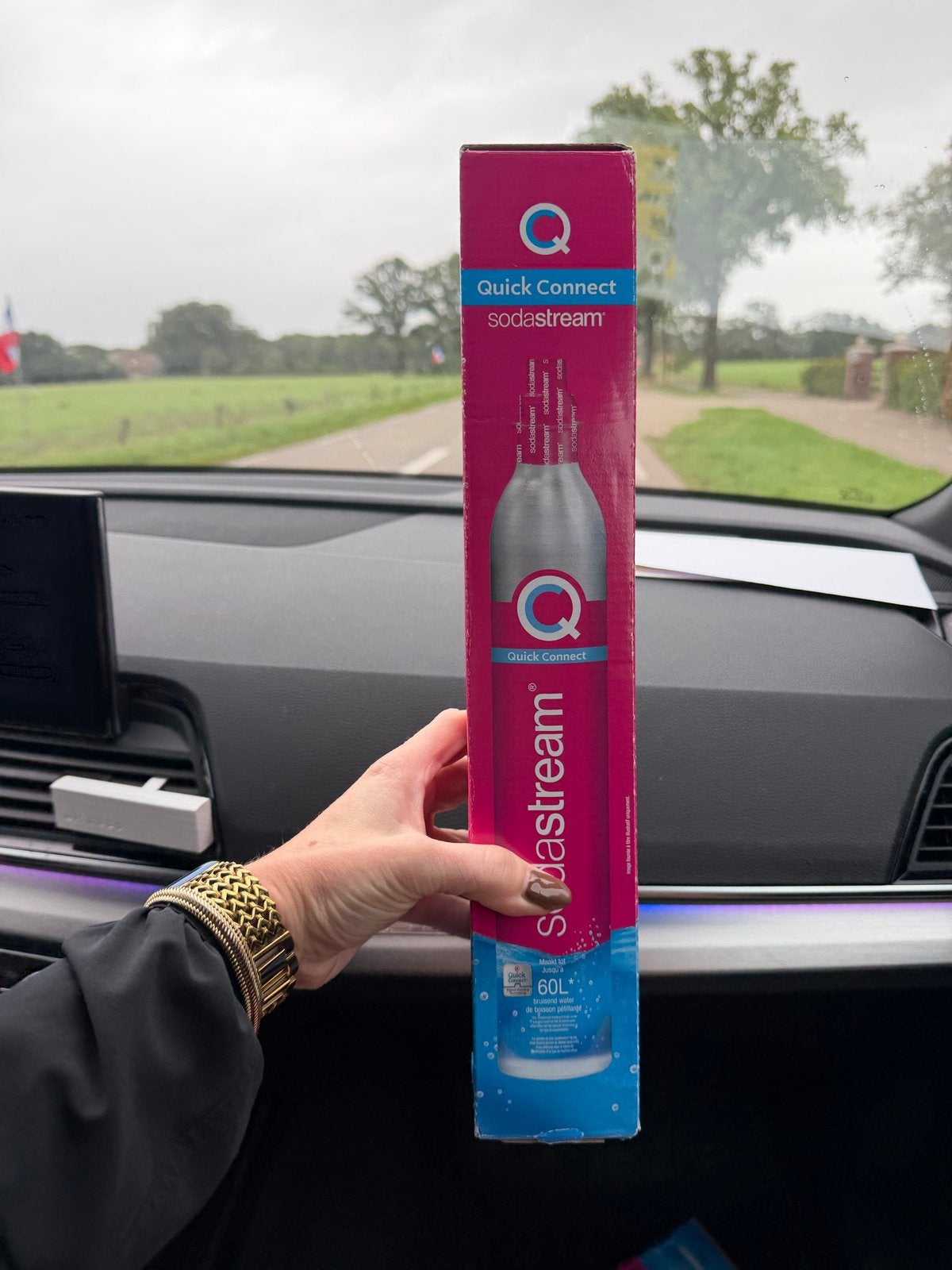 Sodastream Quick Connect CO2 Cilinder 60L, Ophalen of Verzenden, Nieuw