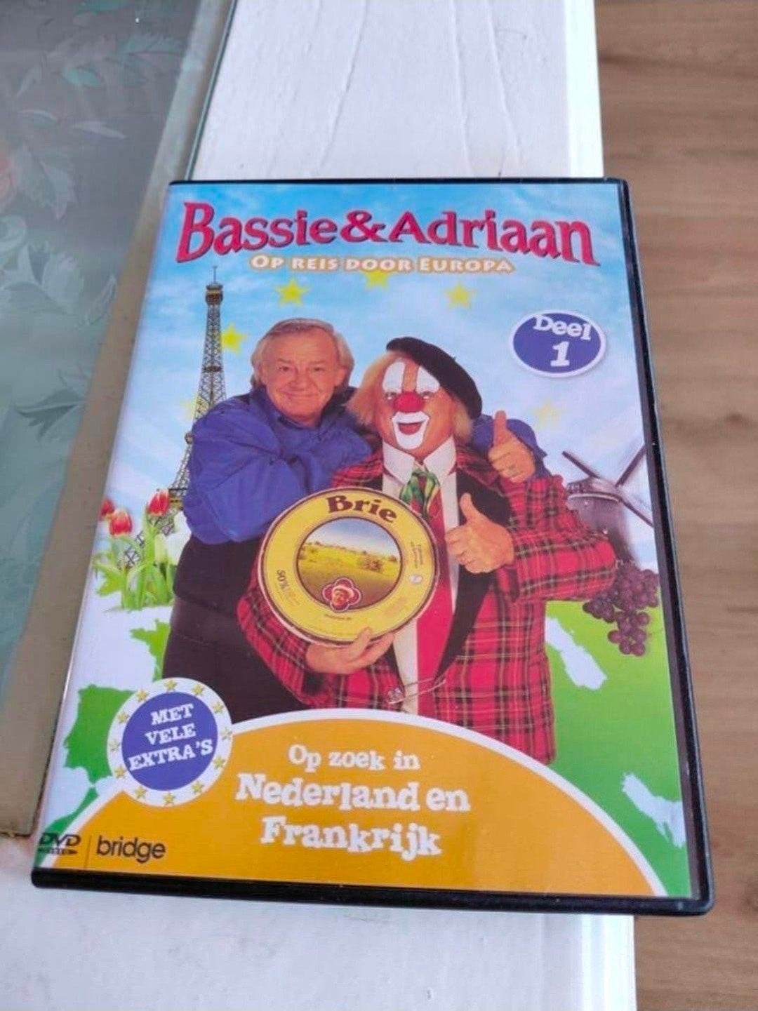 Bassie en Adriaan door Europa 1 Nederland & Frankrijk., Gebruikt, Alle leeftijden, Tv-serie, Ophalen of Verzenden