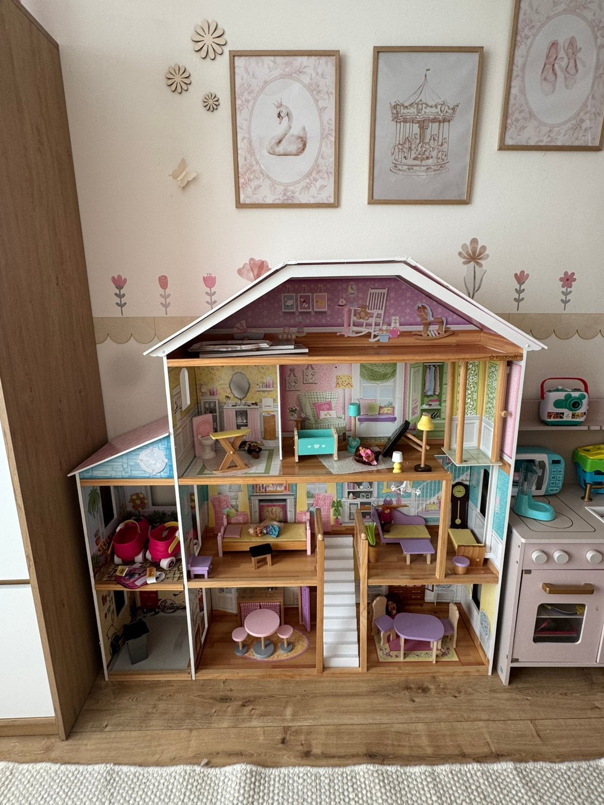 Poppen huis kidscraft XL, Ophalen, Zo goed als nieuw, Poppenhuis