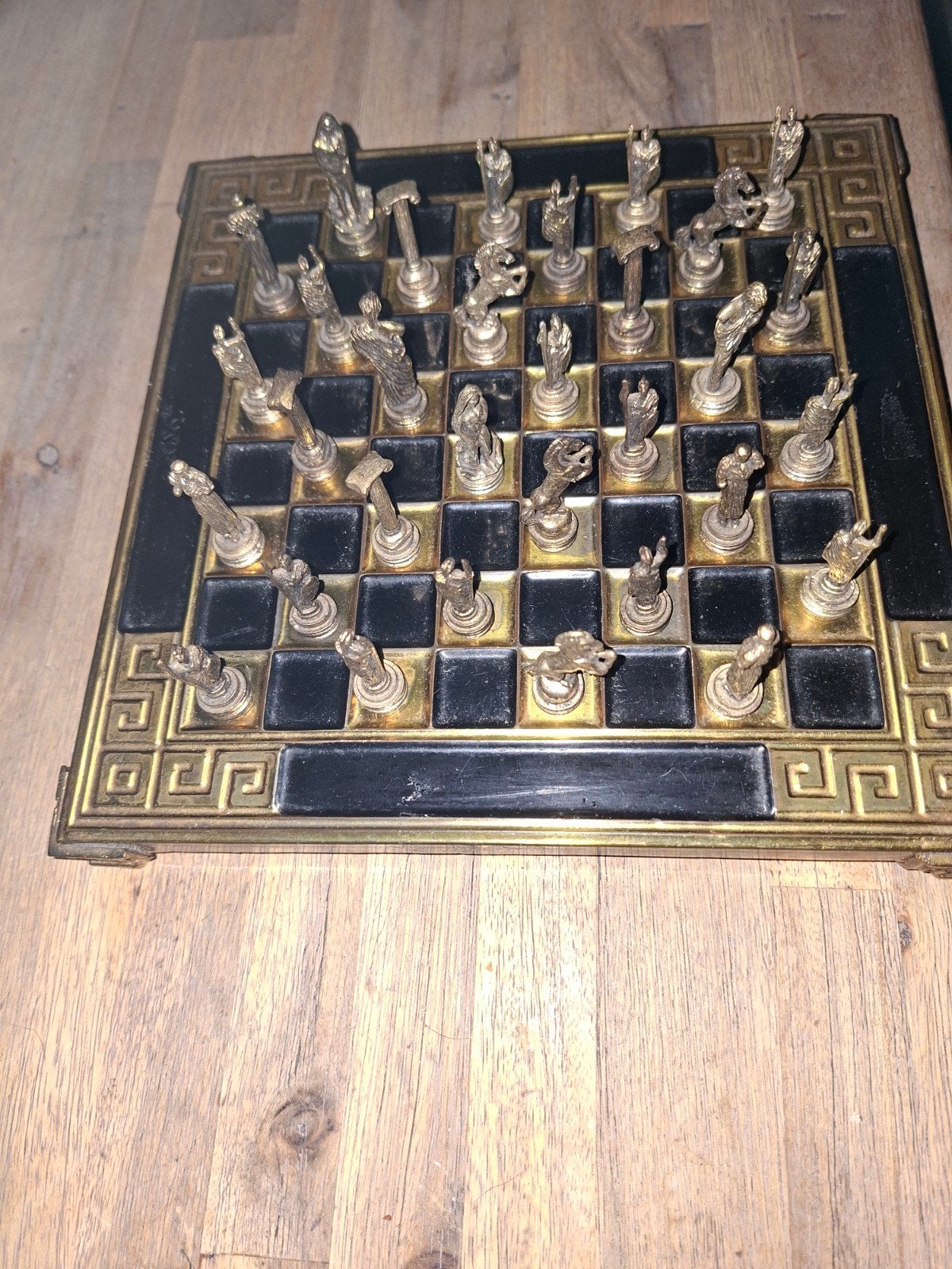 Grieks schaakspel, Een of twee spelers, Ophalen of Verzenden, Gebruikt