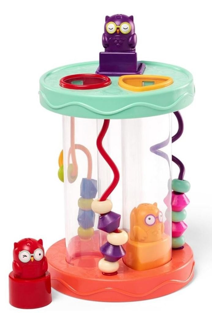 Btoys Hooty Hoo owls vormenstoof met geluid, Ophalen of Verzenden, Gebruikt, Overige typen, Met geluid