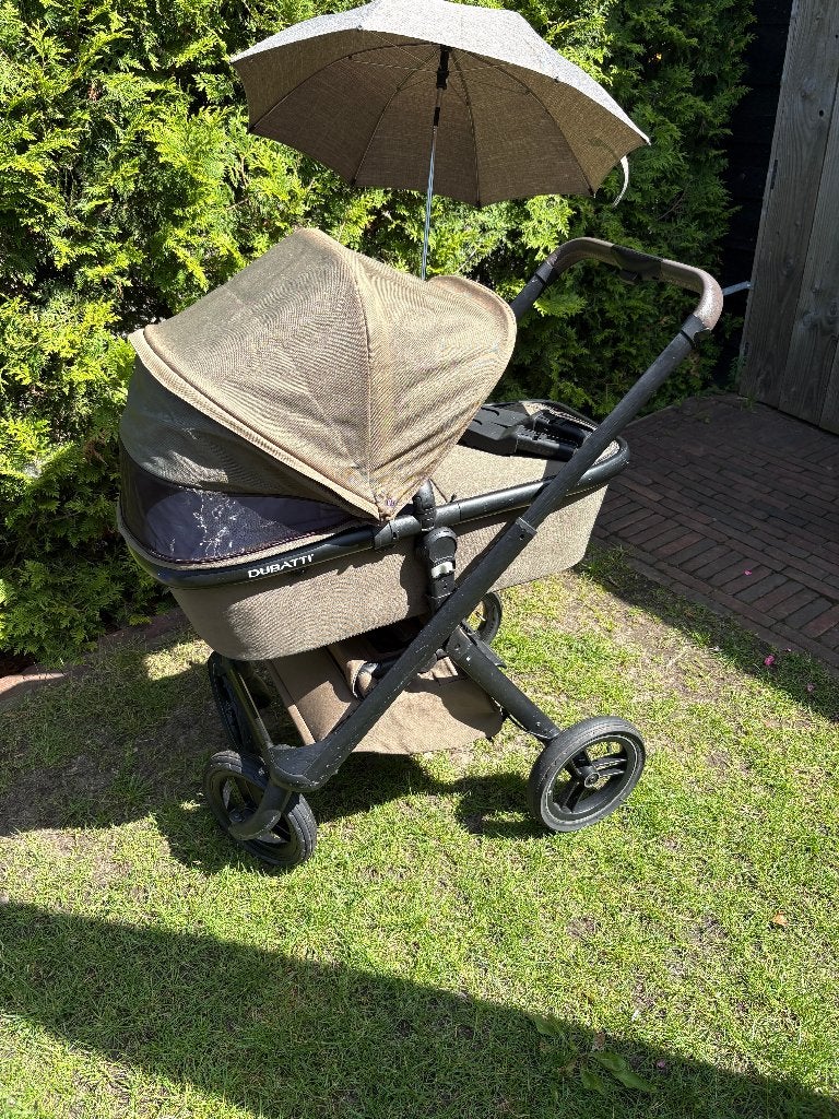 Dubatti kinderwagen compleet, Gebruikt, Luchtbanden, Ophalen of Verzenden, Kinderwagen