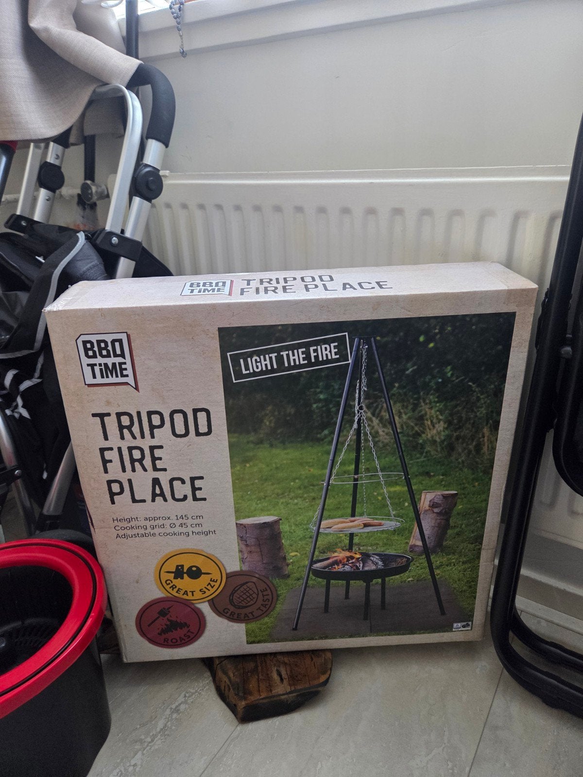 Tripod fire place, Tuin en Terras, Ophalen, Nieuw, Kweeklamp