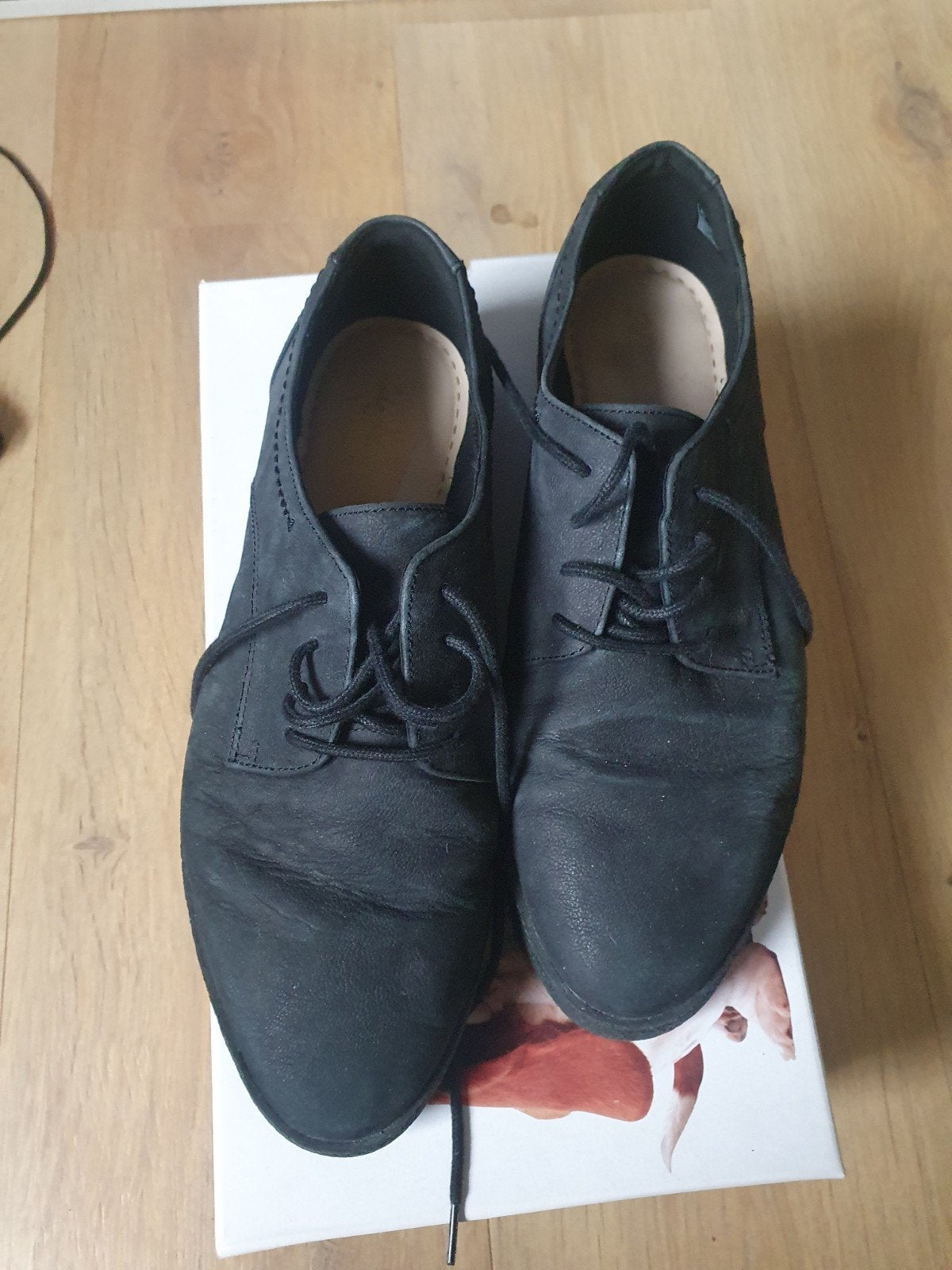 Nette zwarte Clarks schoenen - Maat 40, Schoenen met lage hakken, Zwart, Ophalen of Verzenden, Zo goed als nieuw