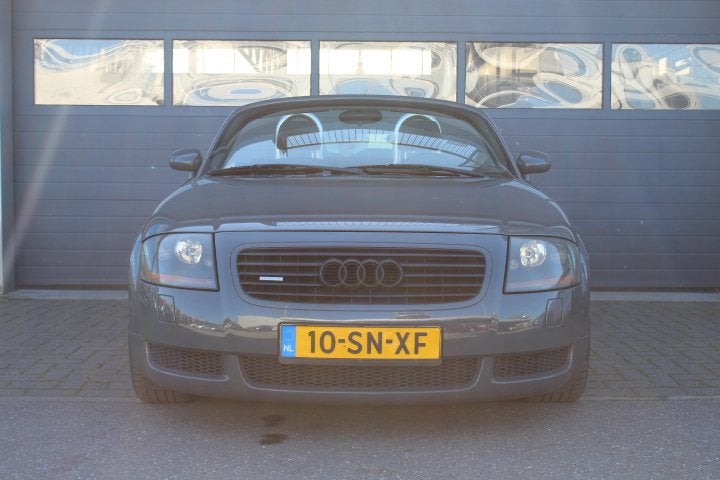 Audi TT Roadster 1.8 5V Turbo quattro Leder, Electr. Kap, Cl, Auto's, Zwart, Cabriolet, Bedrijf, Handgeschakeld