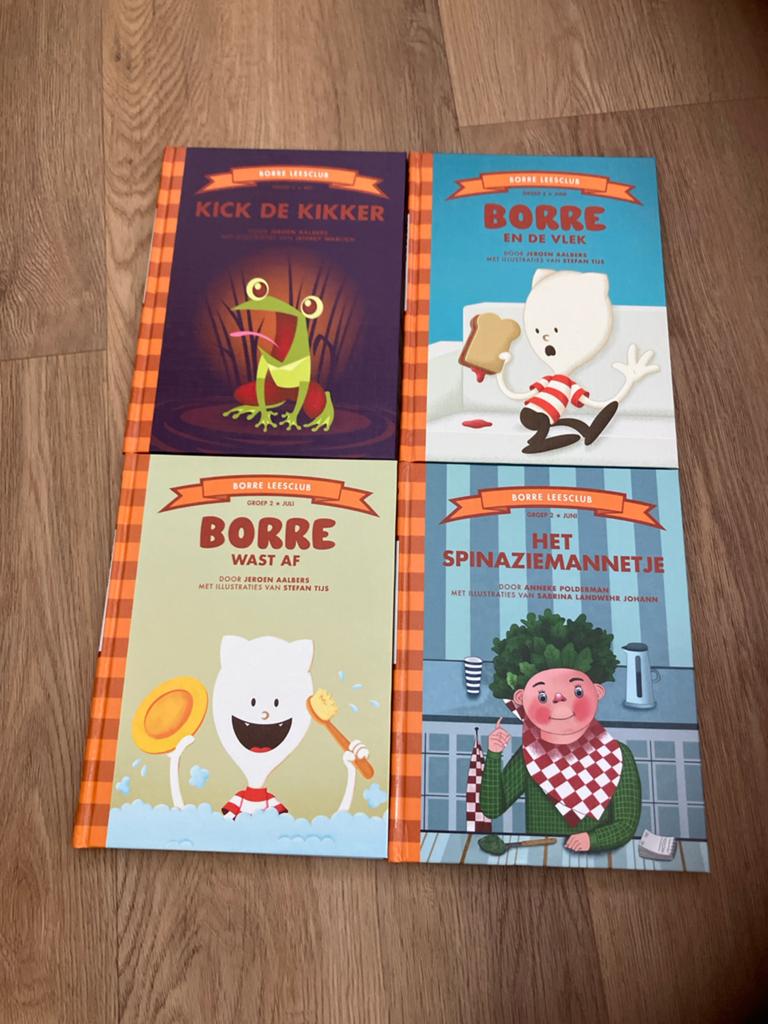 Borre Leesclub Boeken - 4-delige set, Ophalen of Verzenden, Nieuw, Fictie algemeen