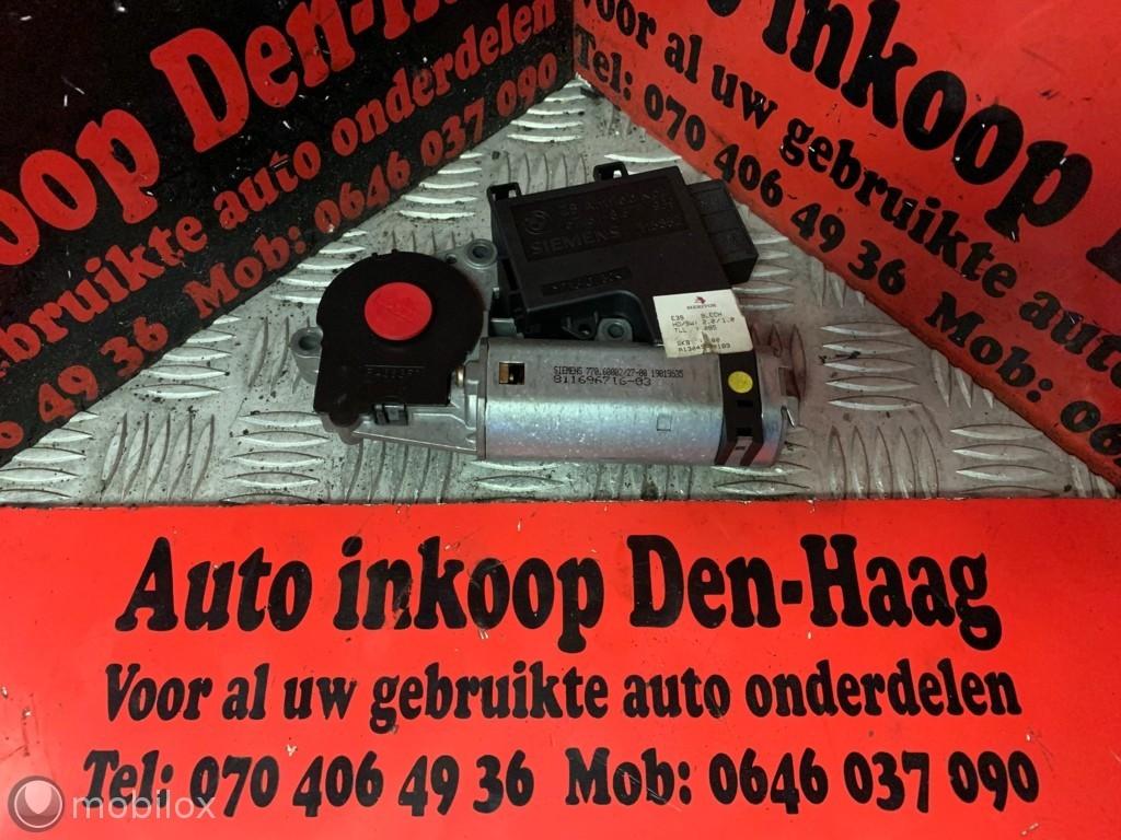 BMW 5-serie Touring E39 ('97-04) Schuifdak Motor 67618377939, Gebruikt, Ophalen of Verzenden, BMW, BMW